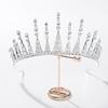 New style crown bridal tiara luxurious and elegant shiny rhinestone crown wedding dress accessories for women