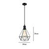Industrial Pendant Light Led Adjustable Hanging Lamp Shade for Home Kitchen Metal Cage Pendant Lighting for Island Dining Room