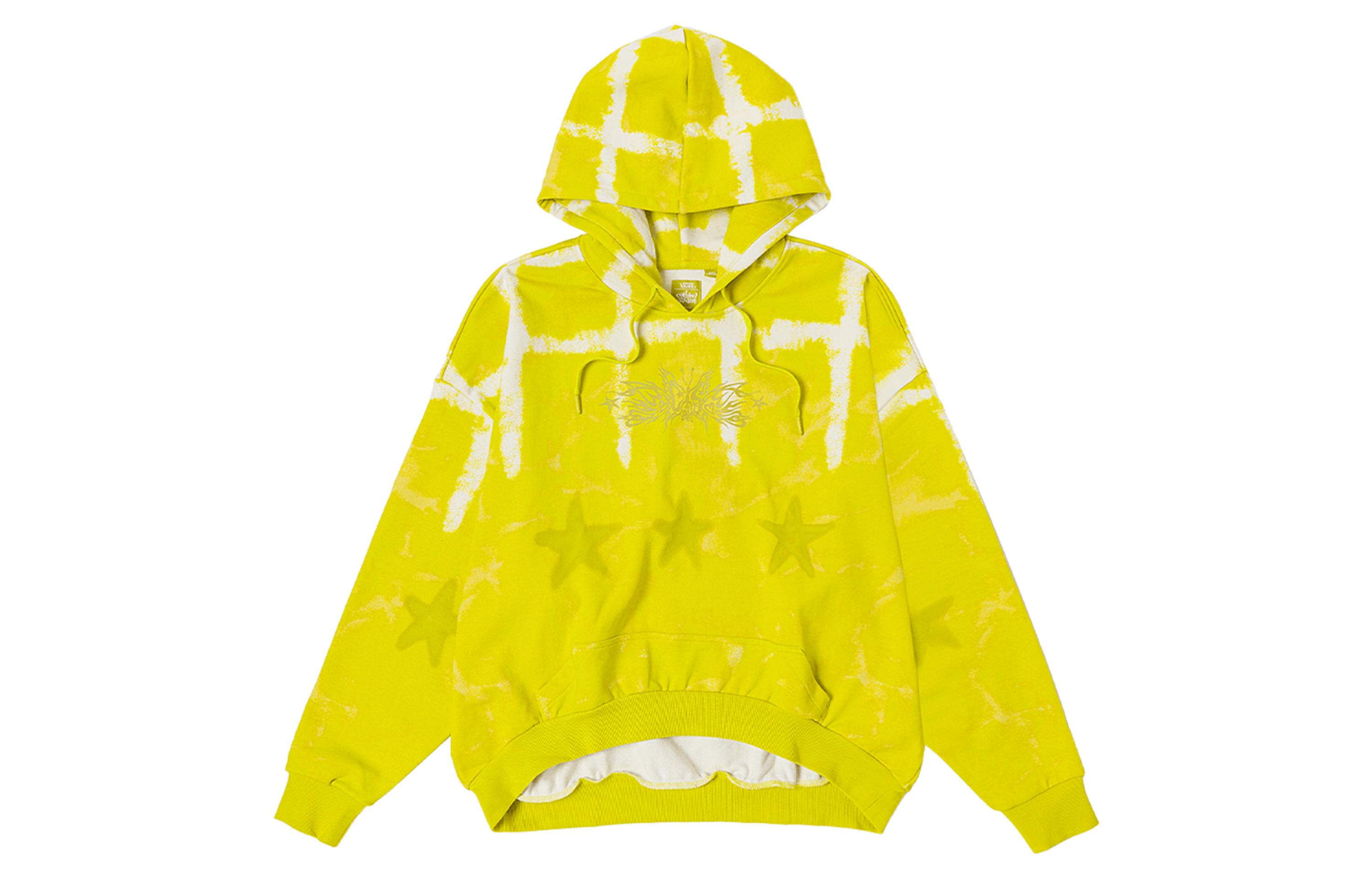Vans Collina Strada Sweatshirts Unisex Yellow Hooded Moderate Regular VN00045MRHT L