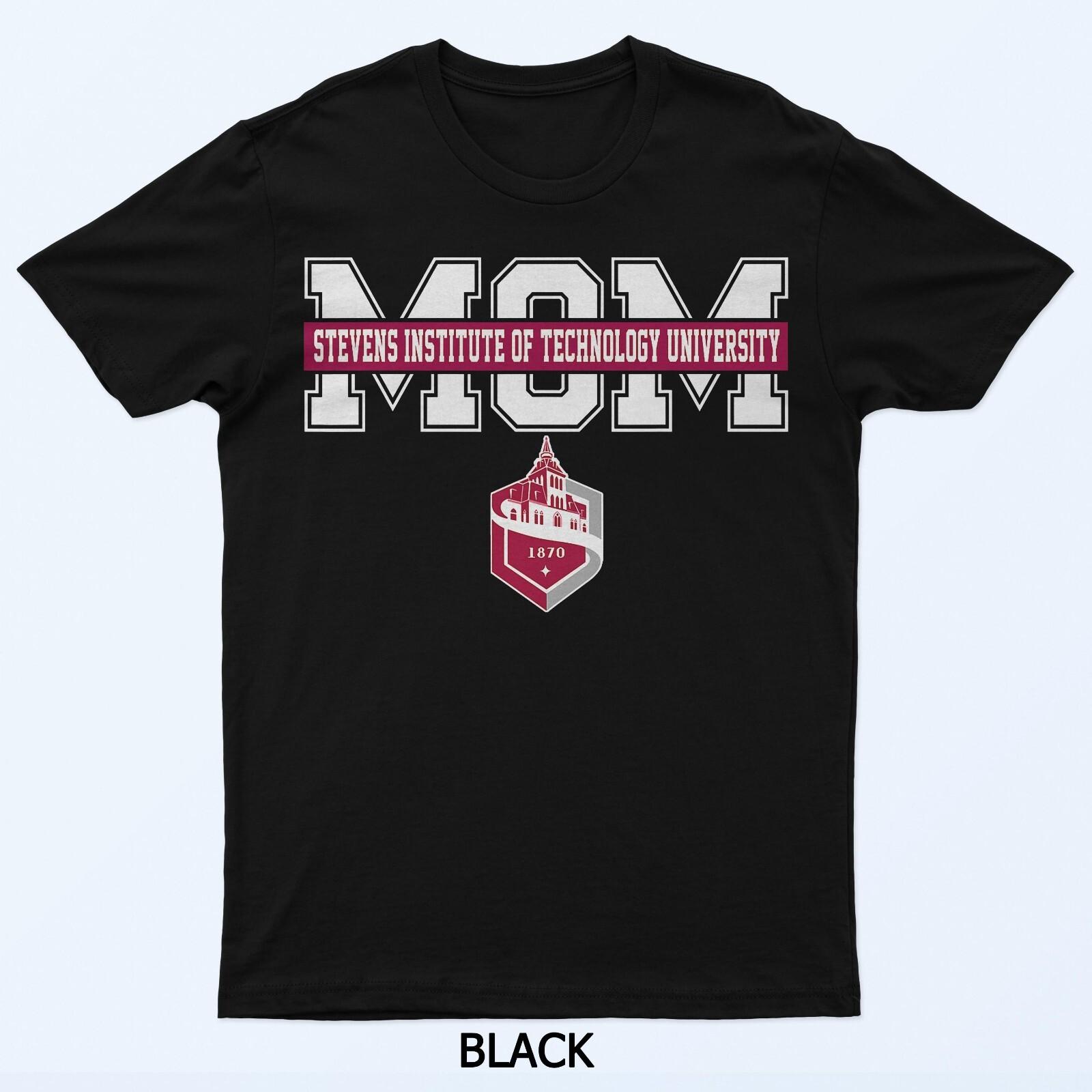 Stevens Institute of Technology University Mom Mother Arch T-Shirt 3XL