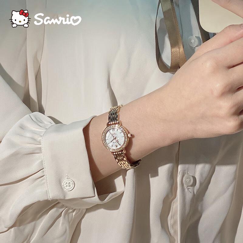 Hello Kitty Women's Luxury Rhinestone Quartz Watch