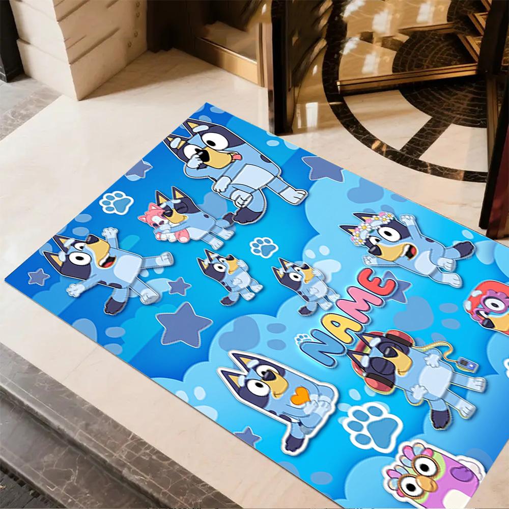 Science Adventure Customize Text Carpet Design for Foyer Outdoor Balcony Living Rooms Anti-slip Rug Office home decor Wedding Party Gift