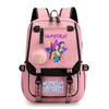 Witch Hunters Printed School Bag College Wind Large Capacity Junior High School Student Backpack