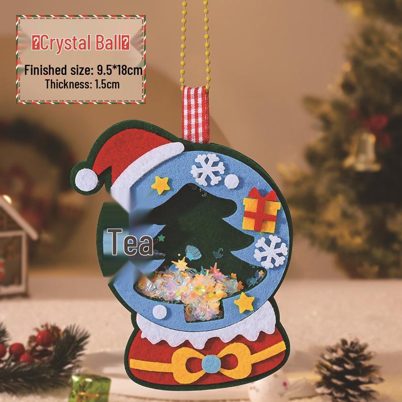 DIY Felt Christmas Ornament Kit for Kids