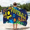 Soccer Towel Quick Drying Beach Towels Are Suitable For Swimming Pools Camping Yoga And The Gym