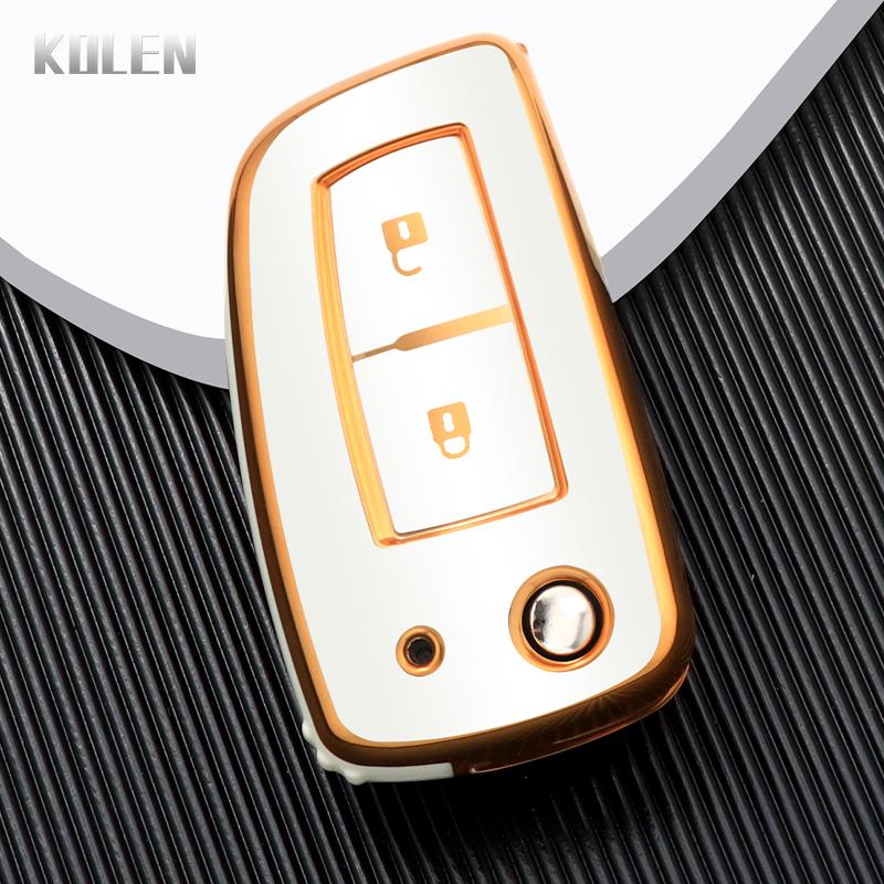 

Tpu Car Flip Key Case Cover Shell Fob For Nissan Qashqai X-Trail Juke J11 Murano Tiida Altima Maxima Livina Nismo Accessories