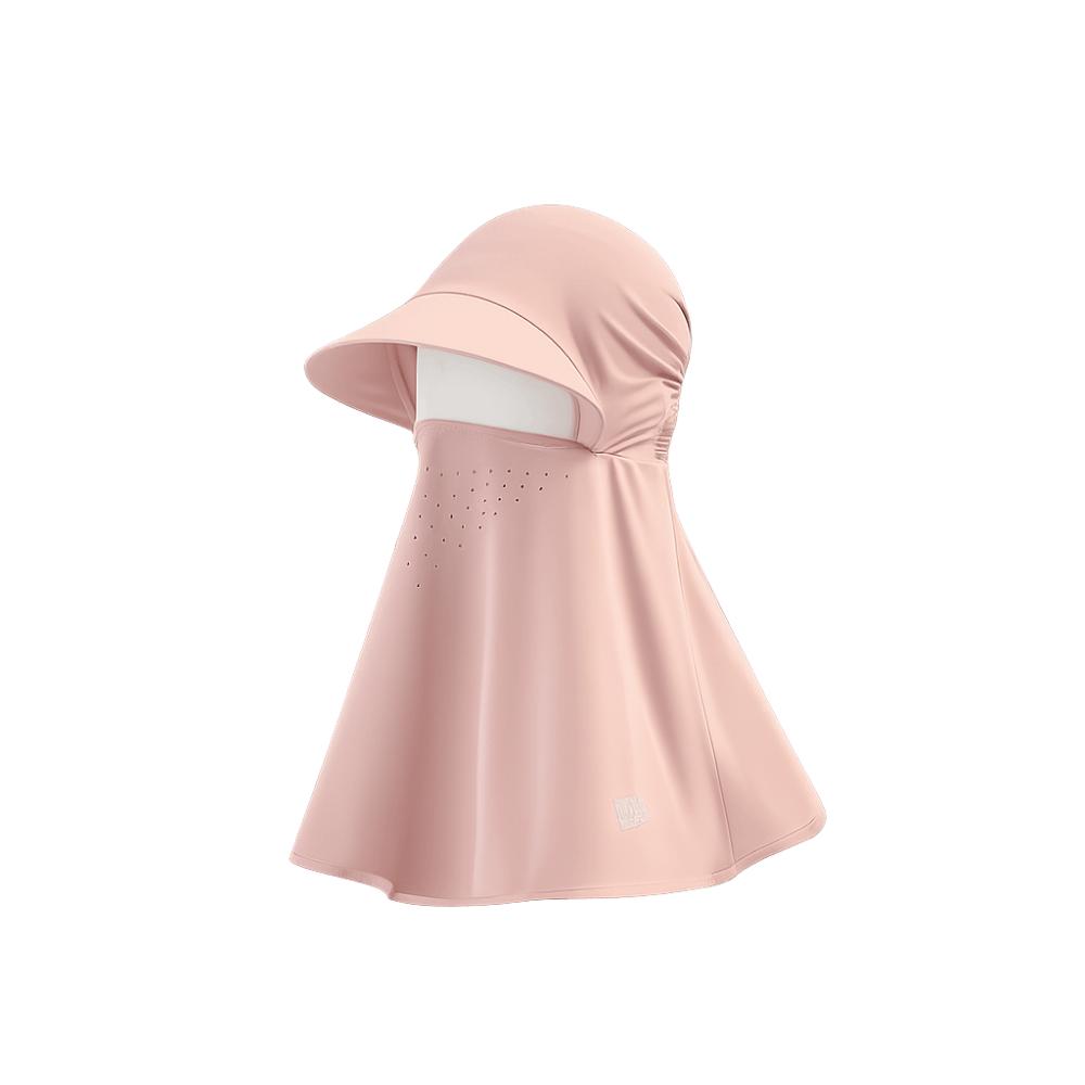 

Moisture Absorbing All-in-One Sun Hat Integrated Sun Proof Face Mask Mountaineering розовый