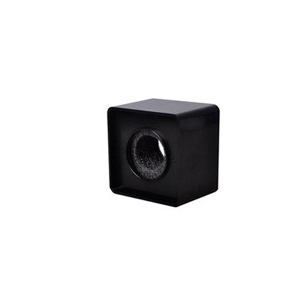 ABS KTV Mic Microphone Logo Flag Station Square Shaped Interview 38mm