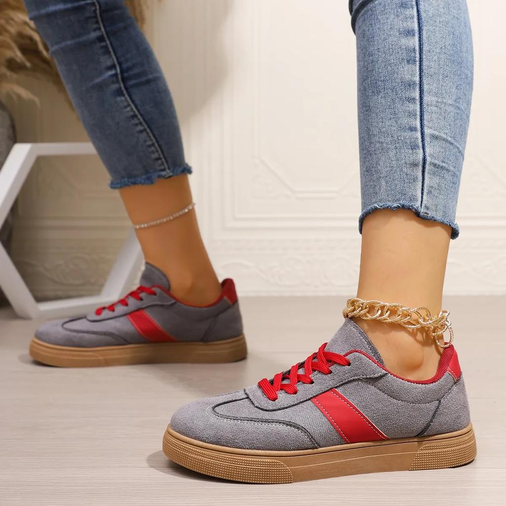 Fashion Women Designer Comfortable Classic Retro Shoes Women Spring Autumn Casual Fashion Versatile Lace Up Flat Shoes Zapatos De Mujer