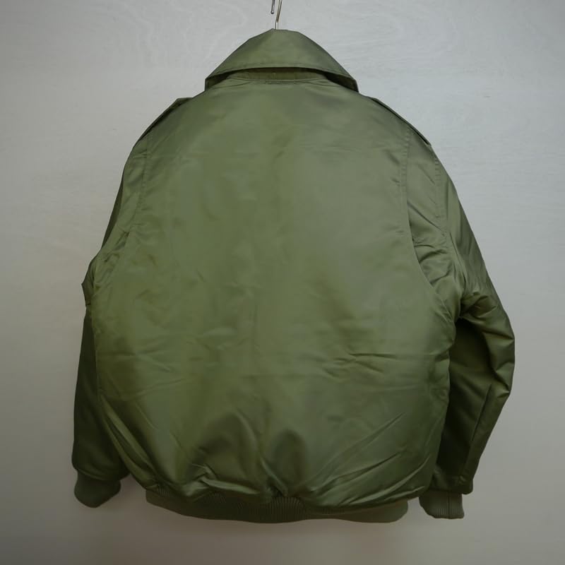 [Fuji Uniformen] Selbstverteidigungsstreitkräfte Waren (Grüner Pullover) Nachbildung Jumper der Japanischen Selbstverteidigungsstreitkräfte Offizieller Wachmann (JP, Alphabet, 4L, Grün)