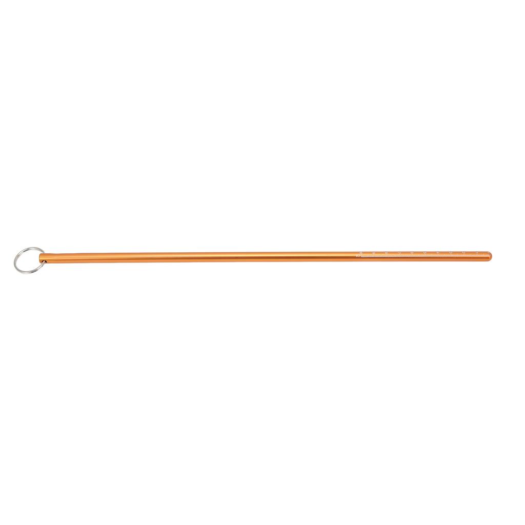 Diving Pointer Stick Aluminum Alloy 35cm Multifunctional Underwater Rod with LanyardOrange
