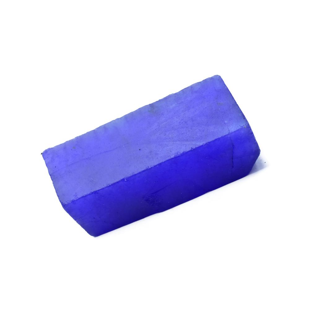 Dyed Blue Sapphire 178ct Rough Certified Loose Gemstone
