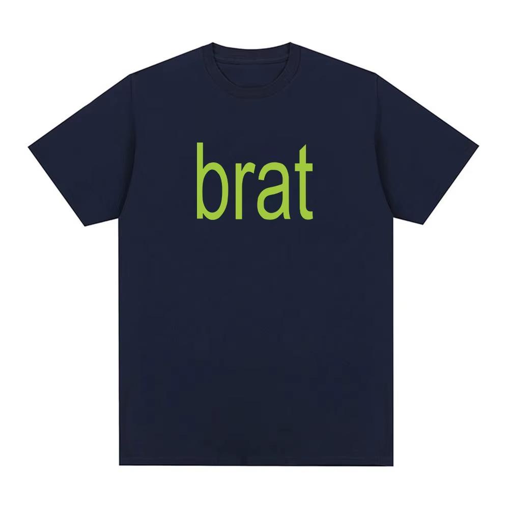 Charli Xcx with Special Guest Shygirl T-Shirts Brat Album Vintage T Shirt Men_Women Clothing Oversized Unisex Harajuku High Quality
