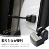 Door Striker Door Cover Stopper 4PCS ABS Resin Cover No
