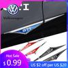 2026 Hot For Volkswagen VW 2PCS NEW Car ABS GTI Badge Fender Side Blade Emblem Sticker for VW GTI Golf 3 4 5 6 7 MK4 MK5 MK6 Pol