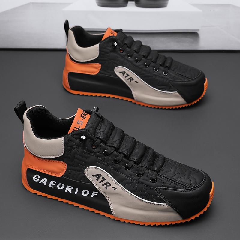 Męskie buty płaskie Moda Luksusowa marka Antypoślizgowe buty do biegania Męskie sneakersy Wiosenne Oddychające Wygodne Buty codzienne Buty sportowe do tenisa