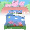High Definition Digital Print 3 Piece Bedding Set For Us Size Bed Sheet