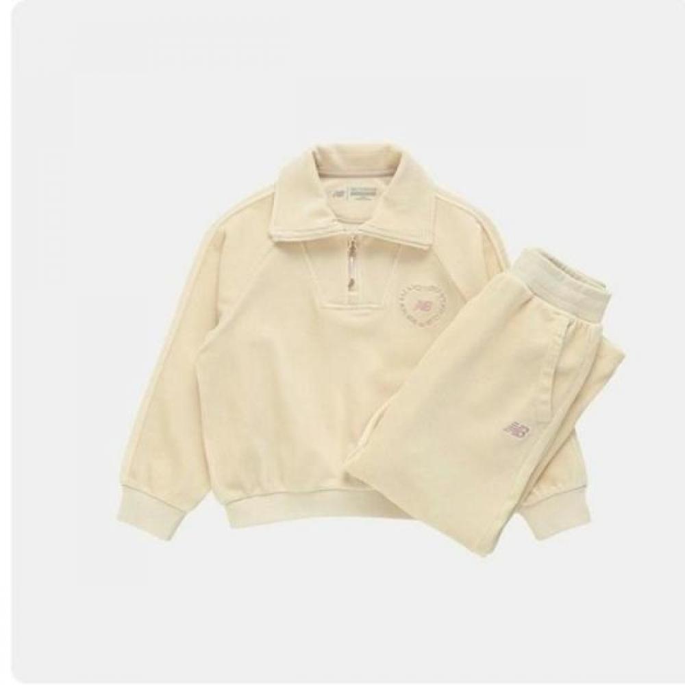 

New Balance Skis Nbgc Corduroy Half Zip Up Set Up Nk9ye3803g Ivory (39)Ivory/110
