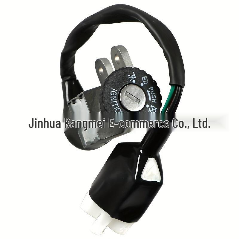 5-Pin GY6 50cc Ignition Switch & Fuel Cap Set for Scooter or Moped