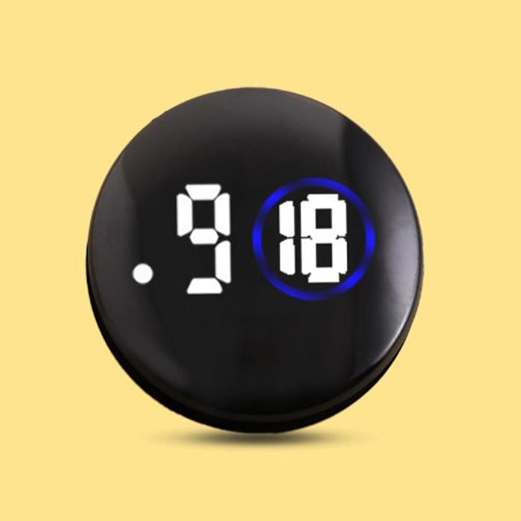 Car Small Clock, Car Dashboard Clock, Luminous Stick-on Clock for