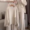 Plus Size Women's Stylish Knitwear & Wide-Leg Pants Set - Autumn/Winter 2025
