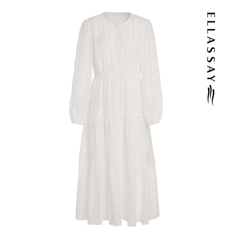 ELLASSAY Elegant Retro Jacquard Midi Dress