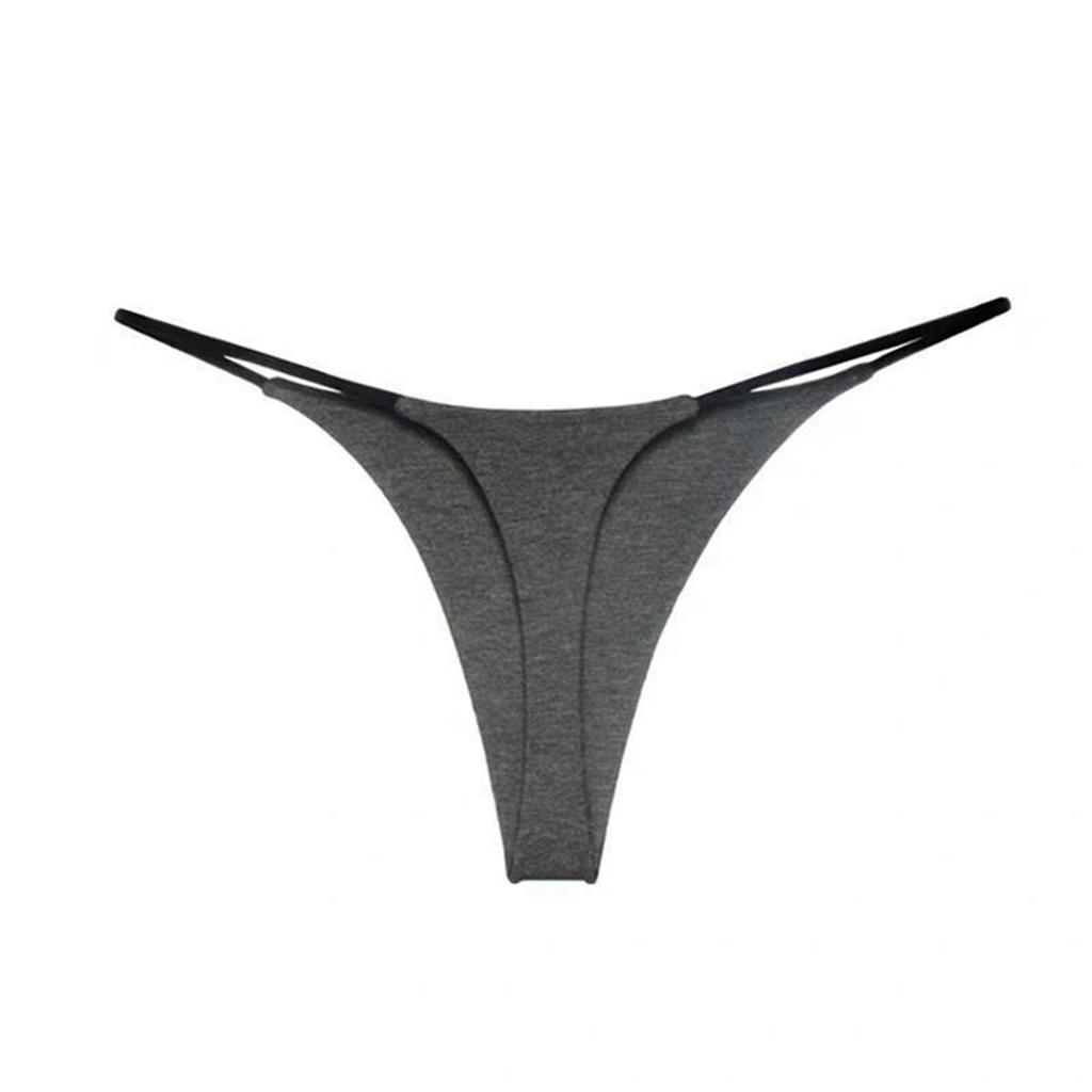 8 PZ Perizoma Bikini Sottile Intimo da Donna in Cotone Morbido e Seta Lattiginosa Taglio Alto per Luna di Miele Colore