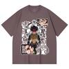 230 Gsm 100% Cotton Demon Slayer V106 Zohakuten Print Unisex Heavy Cotton T Shirt