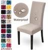Stretch Waterproof Dining Chair Cover Removable Washable Anti Scratch Protector For Home Kitchen Restaurant