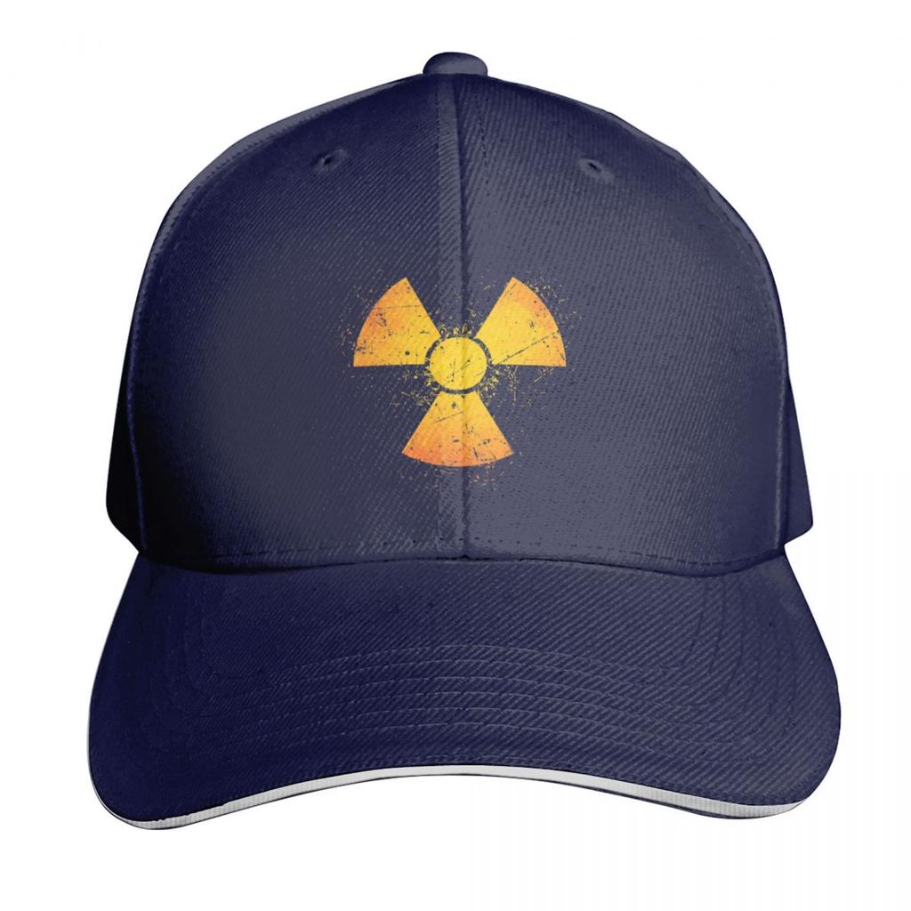 Radioactive Atomic Nuclear Symbol Baseball Cap Hood Kids Hat Golf Hat Unisex Hats For Women Unisexs