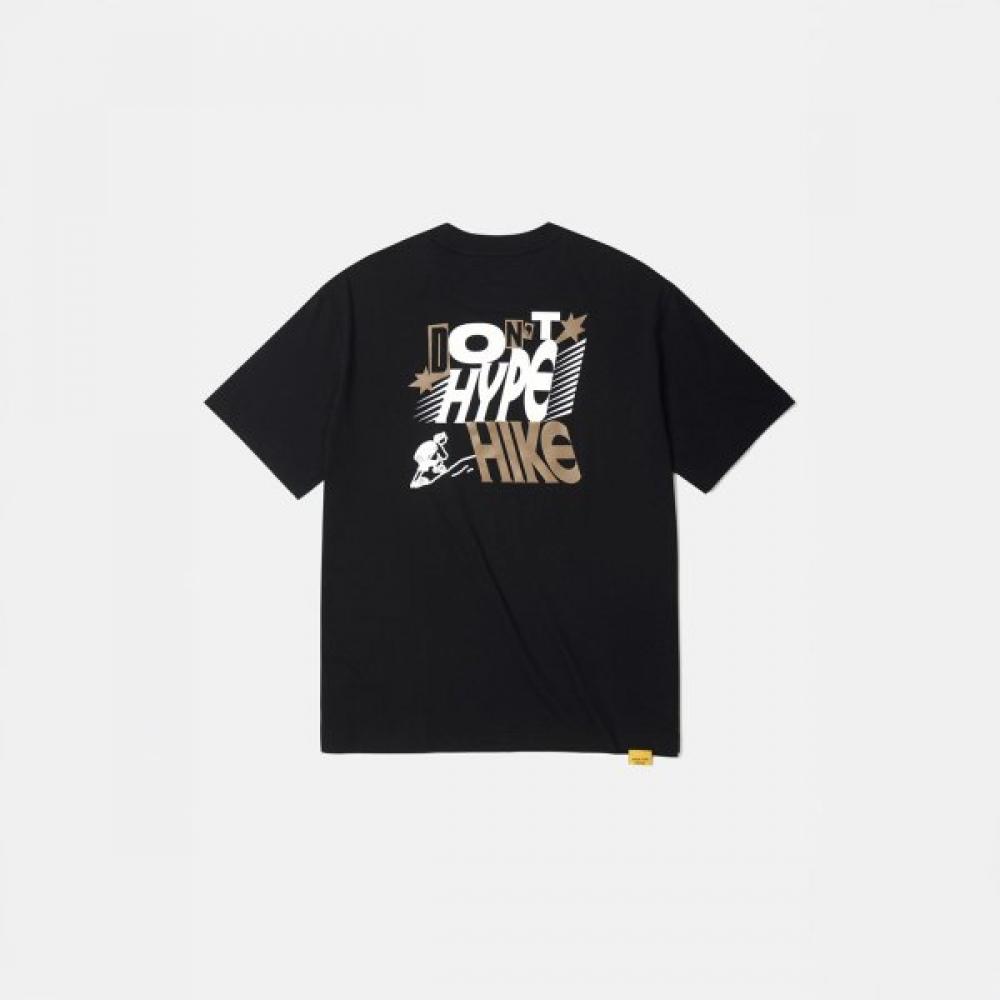 Kolon SporT Unisex Graphic ShorT Sleeve T shirT jwTcm25811blk blacks/XS