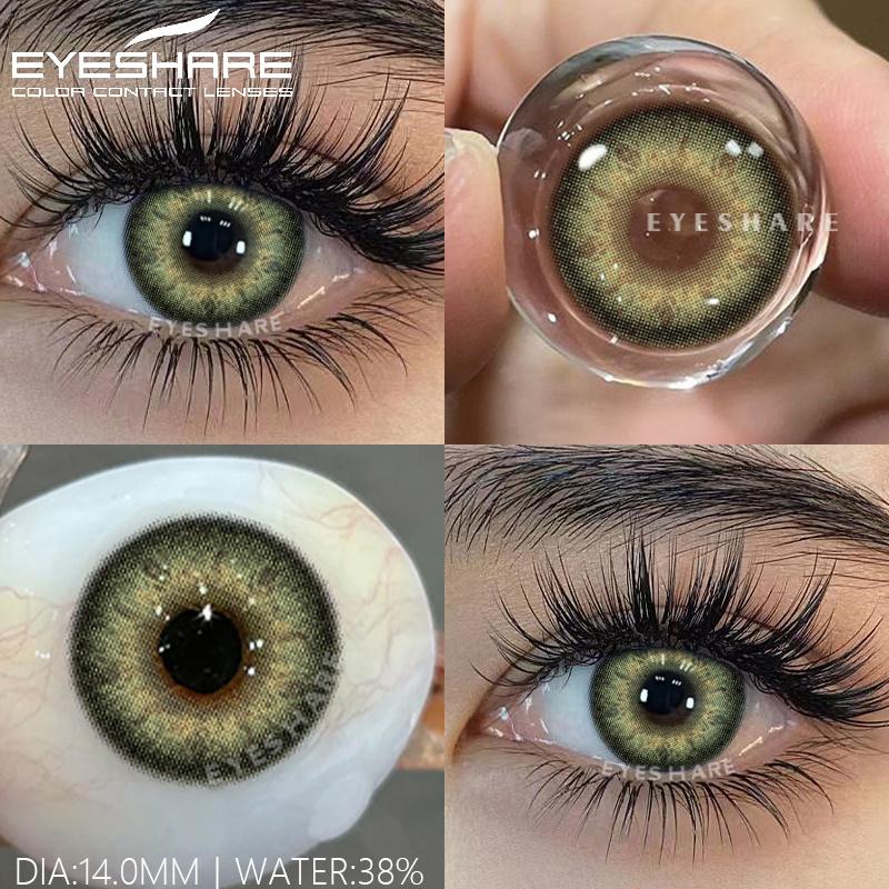 

Натуральные цветные контактные линзы, серые контактные линзы для глаз, модные синие линзы, зеленые контактные линзы, годовые 2 шт. контактные линзы 0