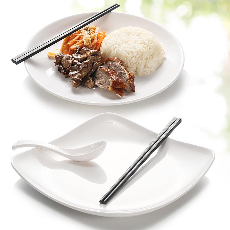 Ruhan Melamine Divided Lunch Plate