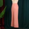 Women White Pants High Waist Elegant Wide Leg Trousers with Elastic Casual Office Business Outfit for Ladies