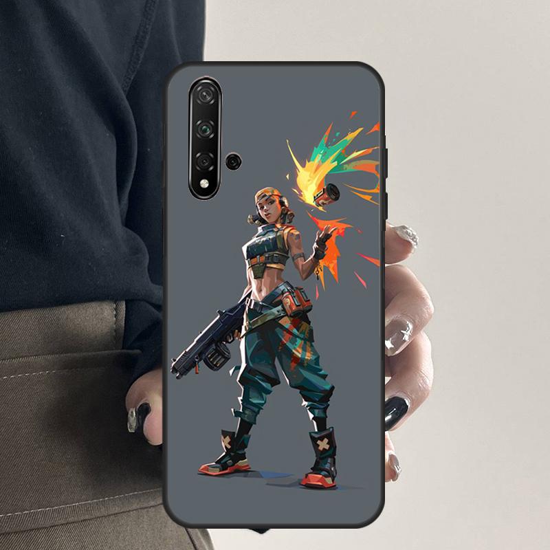 Raze Valorant For Huawei Nova 12i 12s 7i 8i 11i 9 10 SE Y91 Y90 Y60 Y70 Y72 Y61 P30 P40 Lite P60 Pro Case