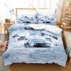 Cool Fast and Furious Classic Sports Car Dom Toretto HD Print Bedding Set Duvet Cover 2 Pillowcases Polyester Boys Racing Room D