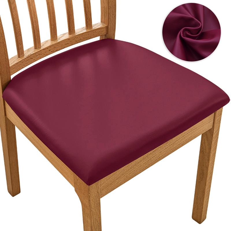 Waterproof Chair Cover Stretch Dining Chair Seat Covers Cheap Anti-Slip Chairs Slipcovers For Hotel Home Kitchen Living Room