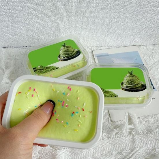 Yousheng Ice Cream Cake Squeeze Toy, Slow Rising Ice Cream Cake Stress Relief Toy, Simulation Dessert Food Pinch Toy for