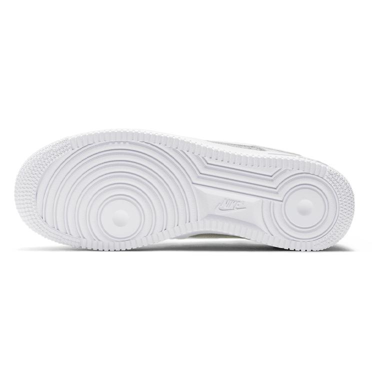New Nike Air Force 1 Low 07 White Metallic Silver Women's DD6629-100