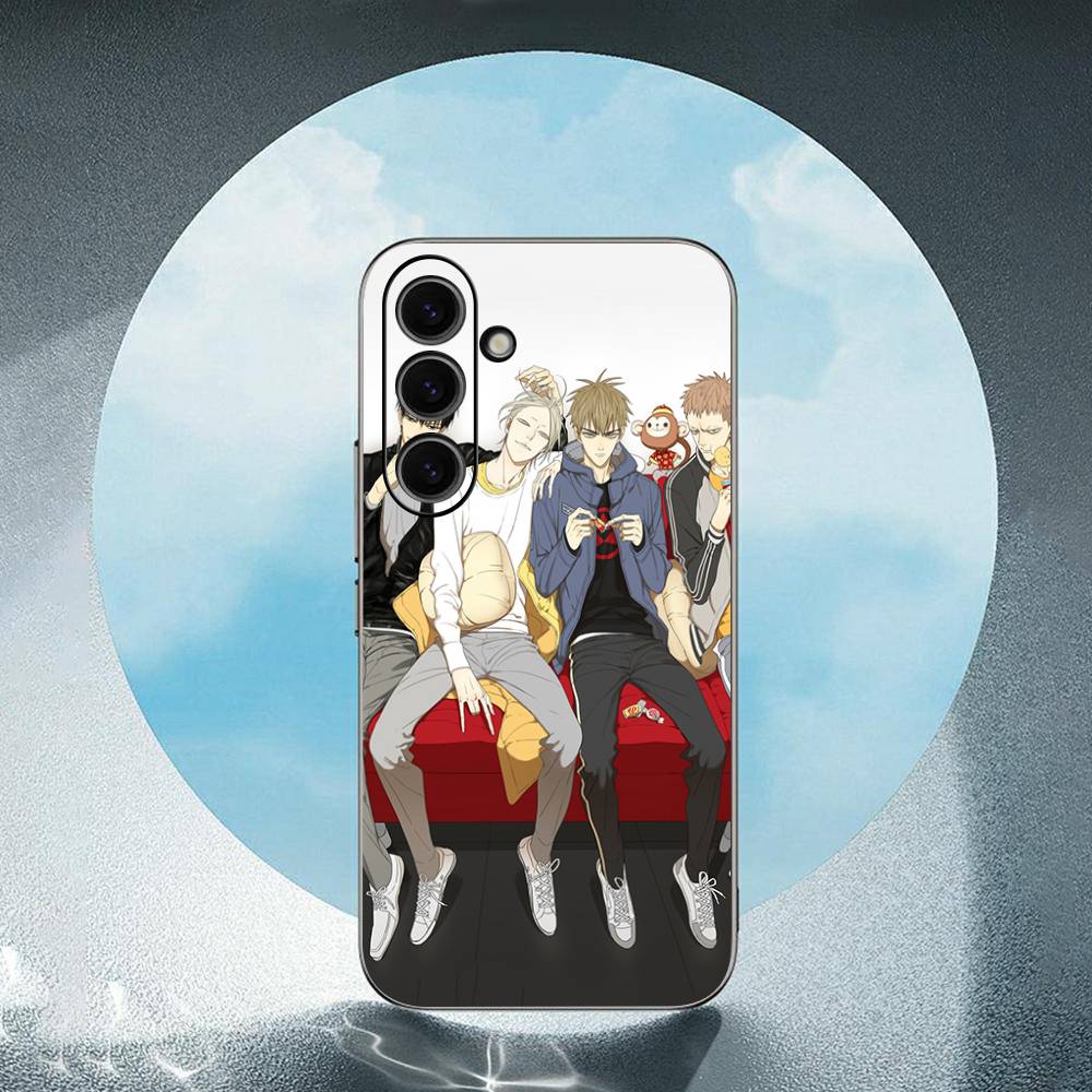 Anime 19 Days For Samsung Galaxy S25 S24 S23 Ultra S22 S21 Plus S20 Black Soft Silicone Protective Case