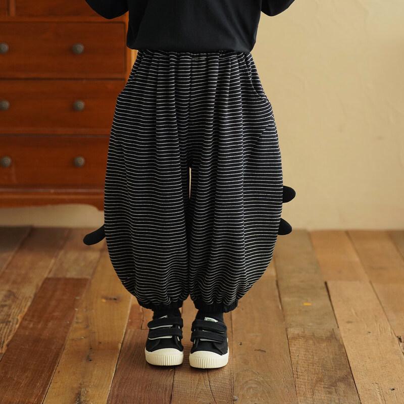 Gestreifte Kinder-Jogging-Laternenhose