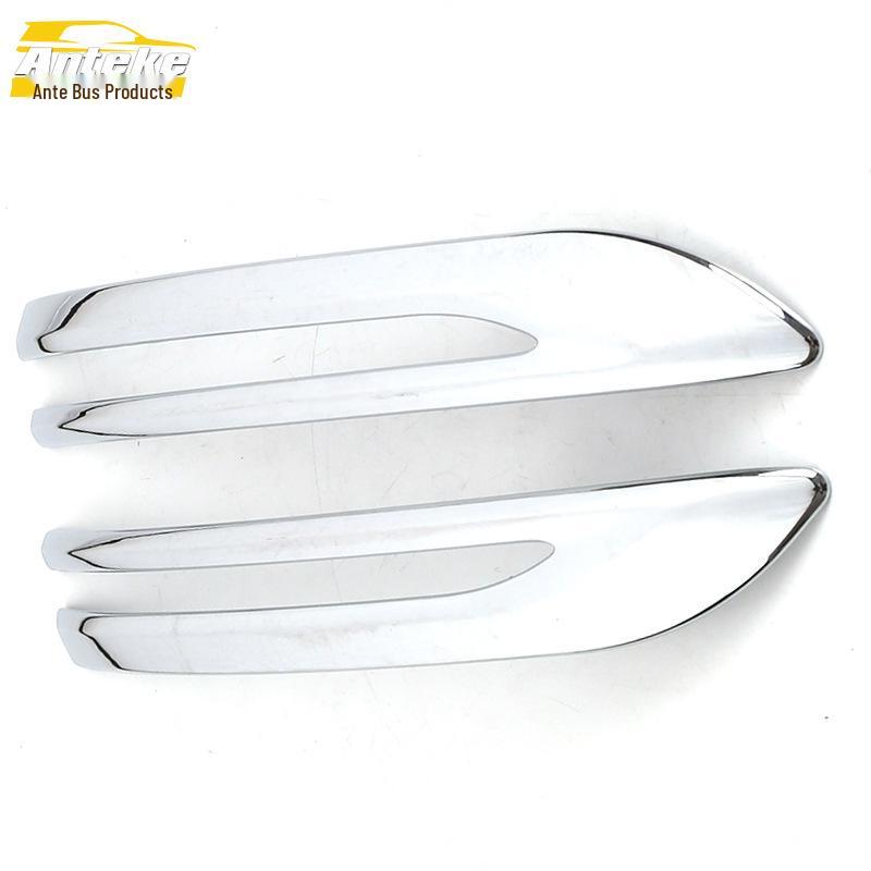 16 Bluebird Rearview Mirror Trim Bright Strip Modification Accessory