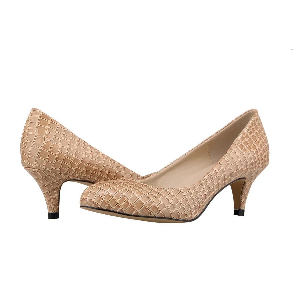 

Женские сексуальные туфли-лодочки Элегантные нарядные туфли на каблуке из крокодиловой кожи с закрытым носком и острыми высокими каблуками для свадьбы, невесты, выпускного, работы, вечеринки, вечера 41