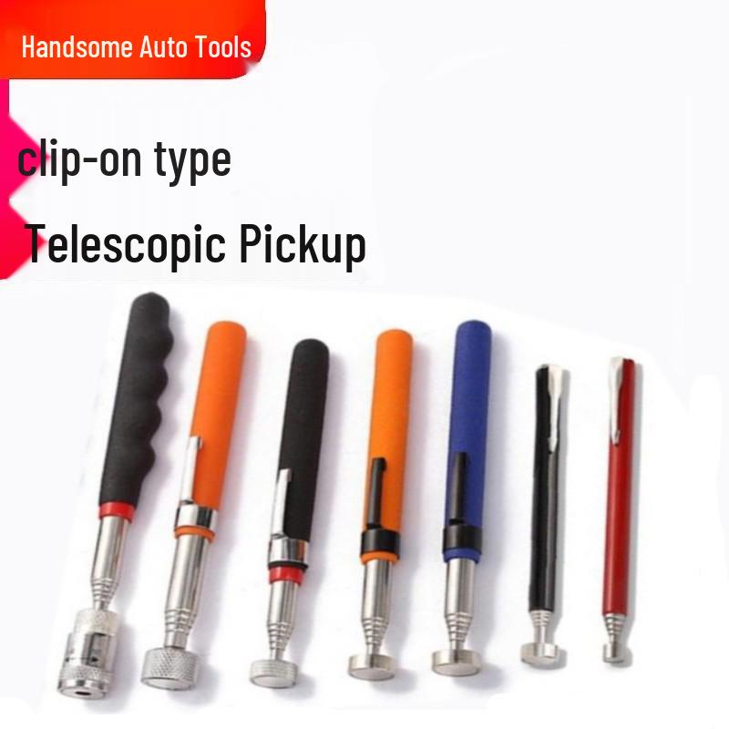 Magnetic Pickup Tool with Light & Inspection Mirror for Auto Repair