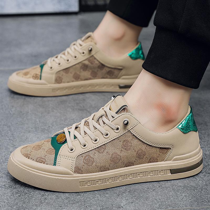 Men's Summer Daily Leisure One-pedal Men's Shoes Men's Light Luxury Casual Board Shoes Men's Trend Shoes
