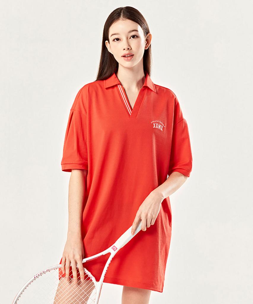 XEXYMIX V-Neck Collar Balloon Dress Xtfop02J2 (B Type)