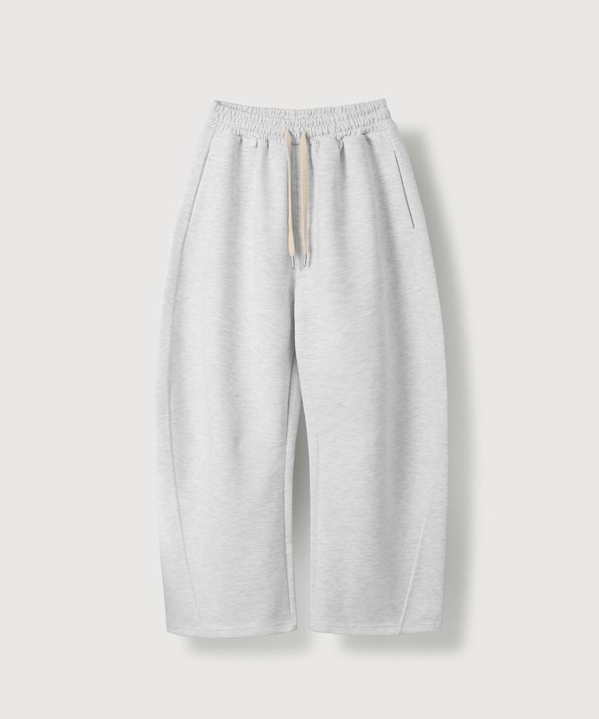 MOOD INSIDE Curved Sweat Wide Pants_3 Colors