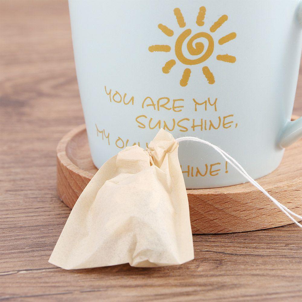 Safe Unbleached With Drawstring Non-toxic Heat Seal For Herb Loose Tea Tea Strainer Filter Bags Coffee Infuser Tea Bag