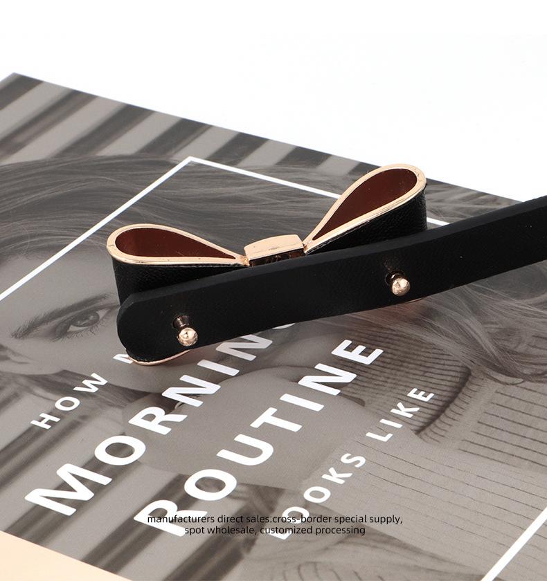 Fashion Butterfly Bow Small Ladies Belt With Dress Decoration Simple Fashion Slim Women's Belt