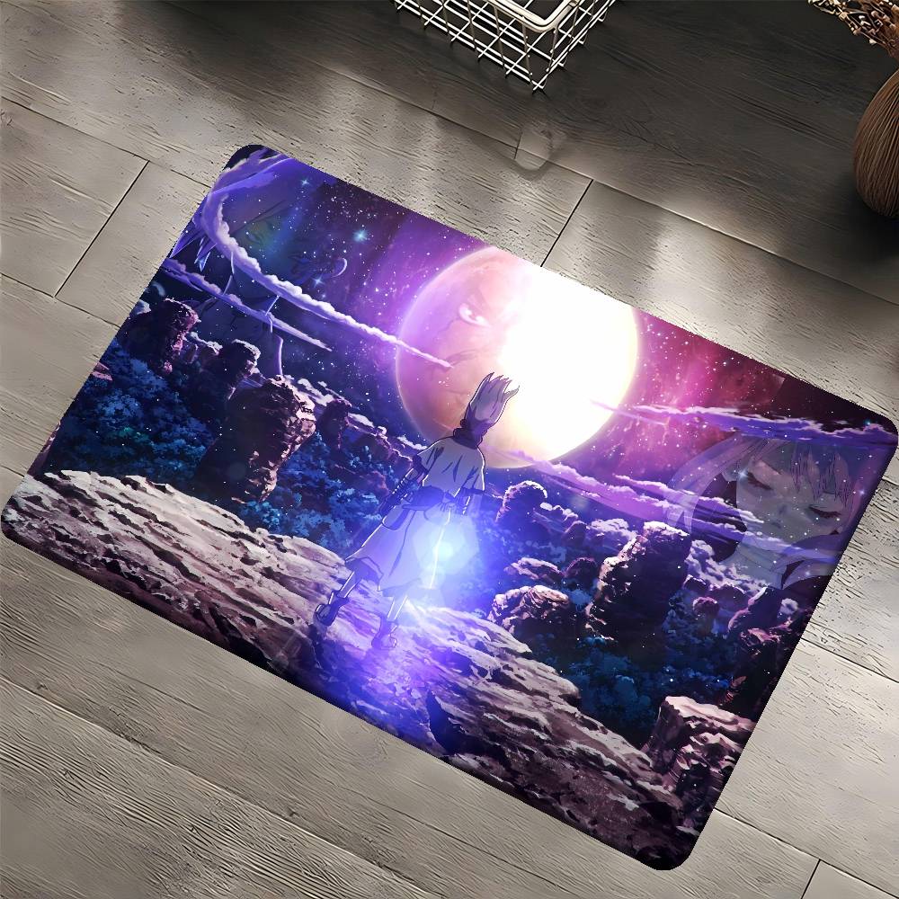 D-Dr. Stone Door Mat Nordic Style Bedroom Living Room Doormat Home Balcony Anti-Slip Alfombra